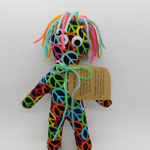 Dammit Doll on Peace Fabric